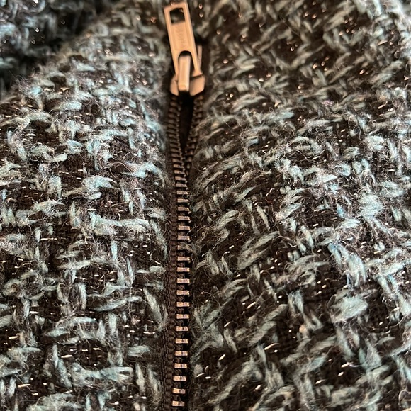 ❤️ BCBGeneration ‘Sage Combo’ Tweed Bouclé Mini Dress - Picture 6 of 9